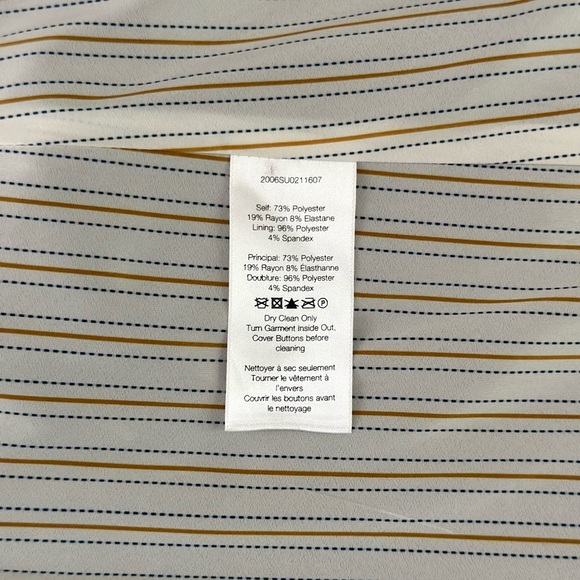 NWOT Veronica Beard Mori Dickey Blazer Navy Tailored Jacket Size 4 - Picture 8 of 8